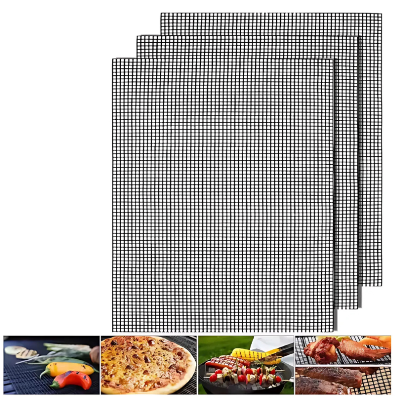 GrillMatte - Kein Kleben. Kein Chaos. (Set aus 3)