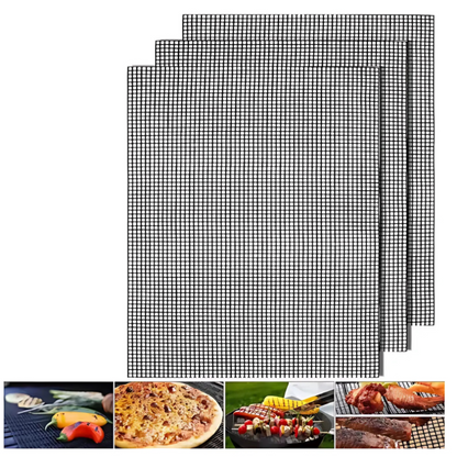 GrillMatte - Kein Kleben. Kein Chaos. (Set aus 3)