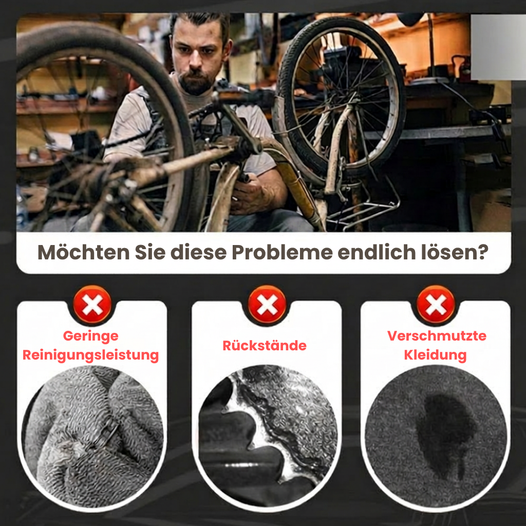 KettenCleaner™ - Saubere Kette ohne schmutzige Hände