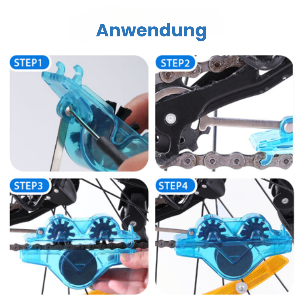 KettenCleaner™ - Saubere Kette ohne schmutzige Hände