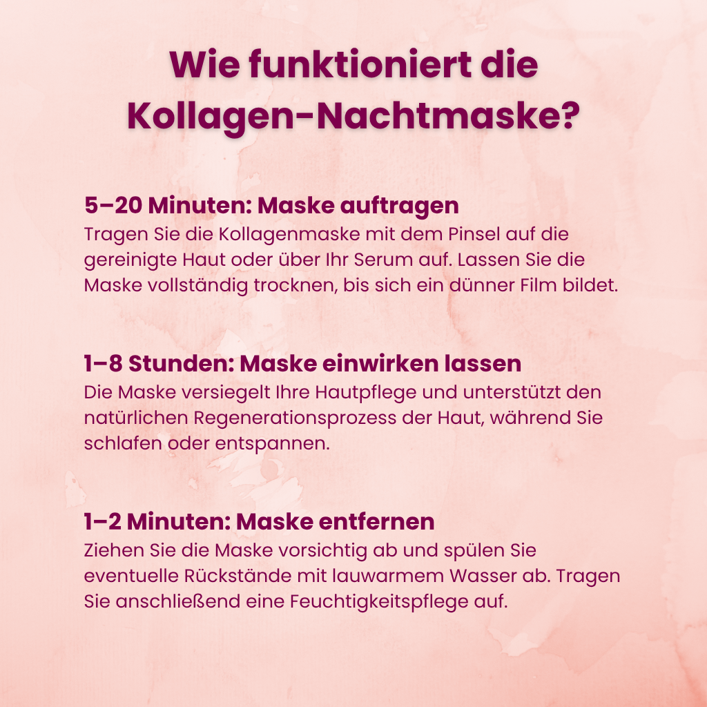 Skinova™ Nachtmaske - Peel-off für strahlende Haut