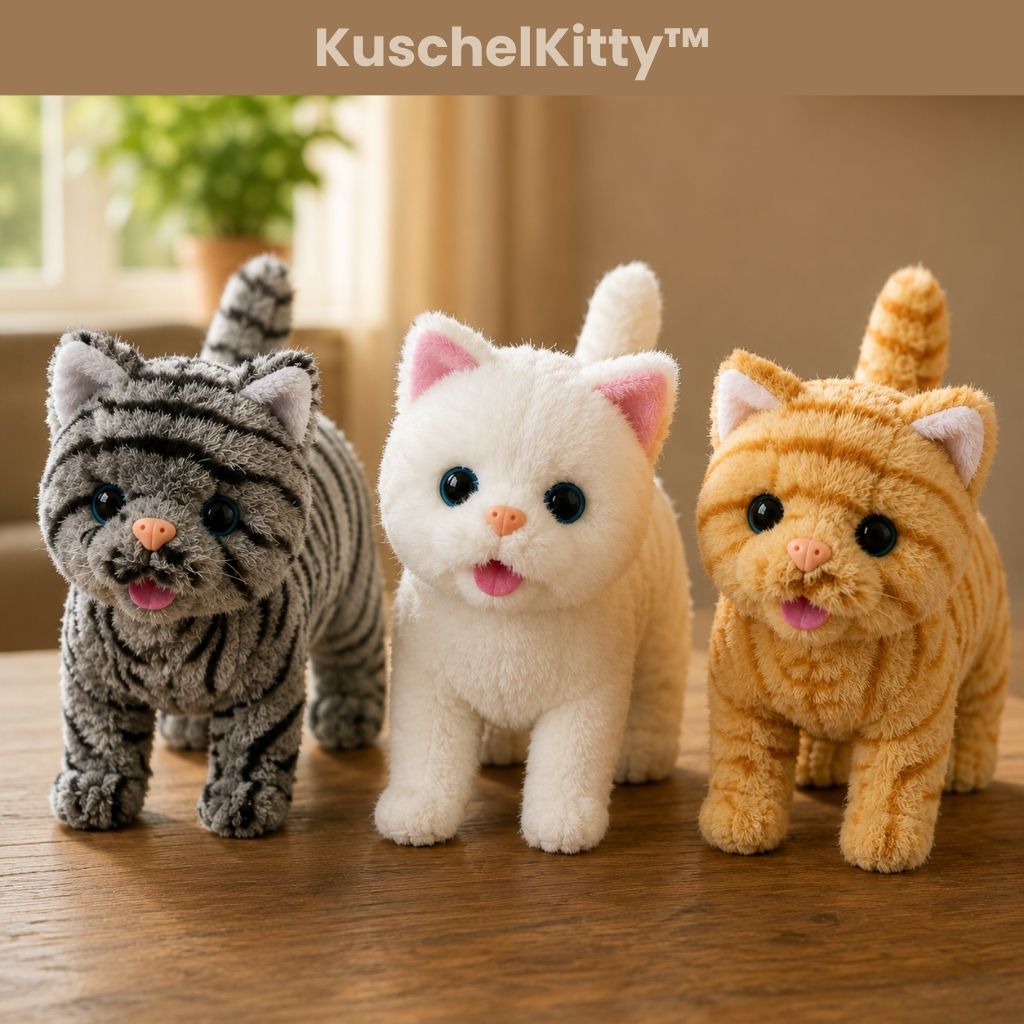 KuschelKitty™ – Spielt, miaut und begeistert Groß und Klein