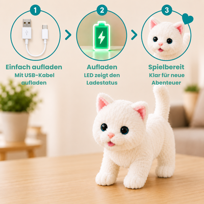 KuschelKitty™ – Spielt, miaut und begeistert Groß und Klein