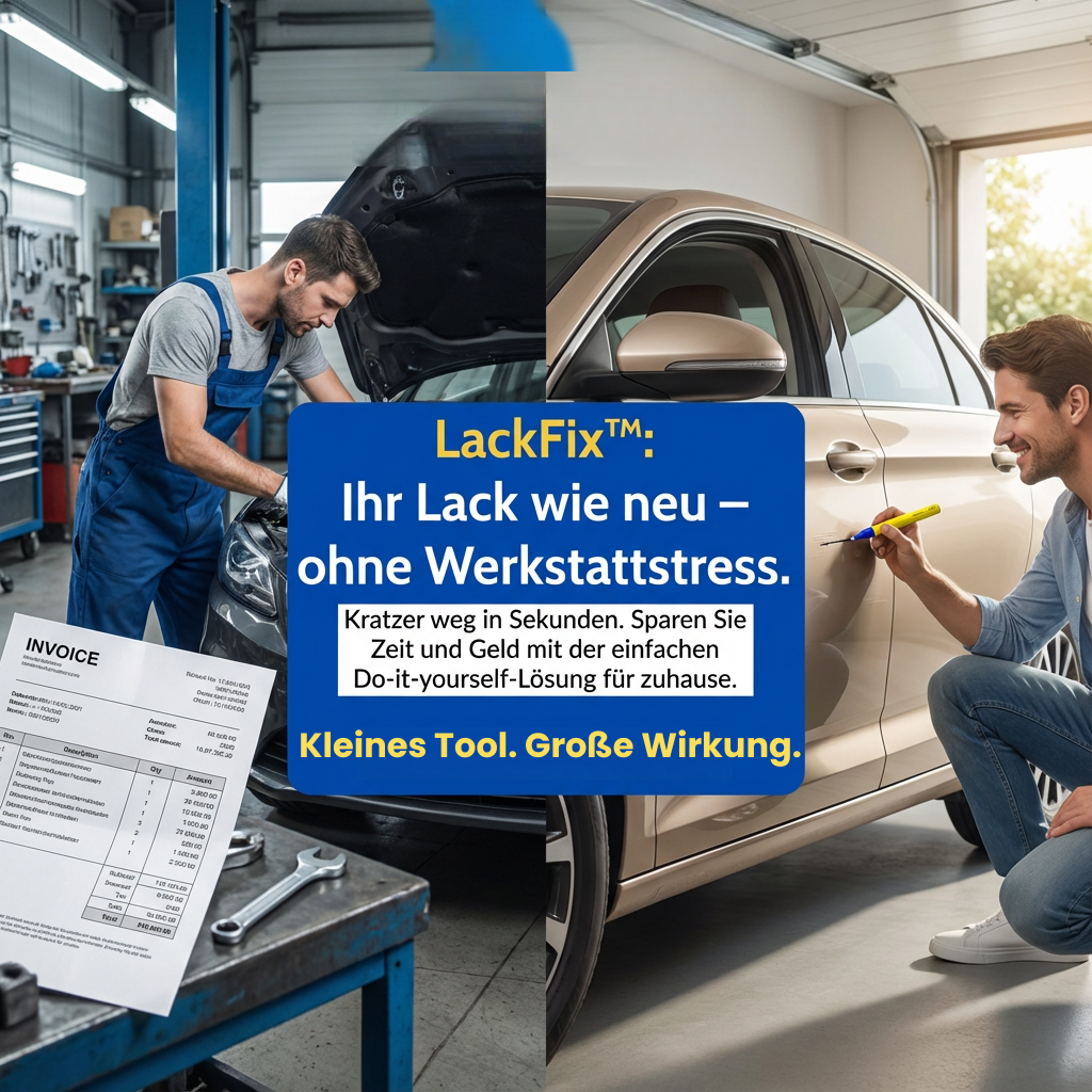 LackFix™ - Ein Strich und der Kratzer ist weg