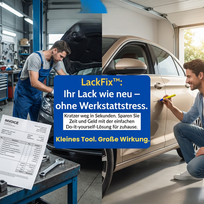 LackFix™ - Ein Strich und der Kratzer ist weg
