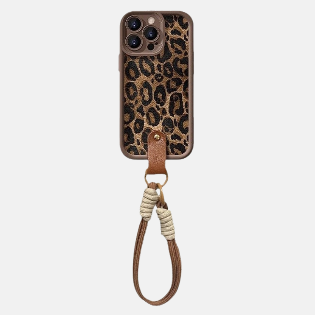 LeoHülle mit Handschlaufe - Eleganter Look fürs iPhone