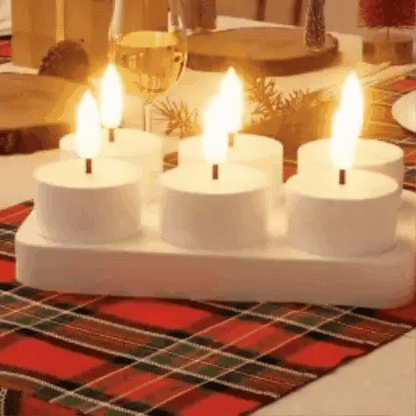 LichtFlamme™ – Wiederaufladbare LED-Kerzen für stimmungsvolles Licht