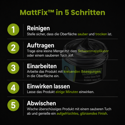 MattFix™ - Lässt Oberflächen wieder strahlen