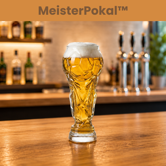MeisterPokal™ - Das Bierglas für epische Spieltage
