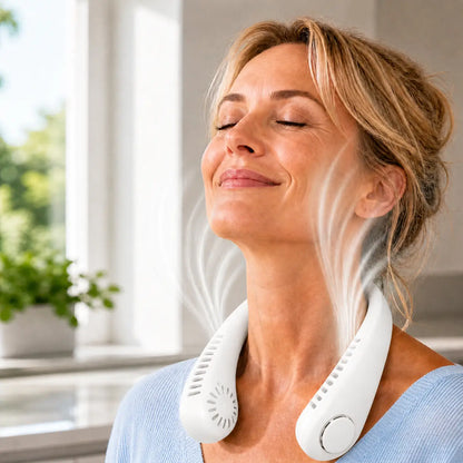 BleibCool™ – Tragbarer Nackenventilator