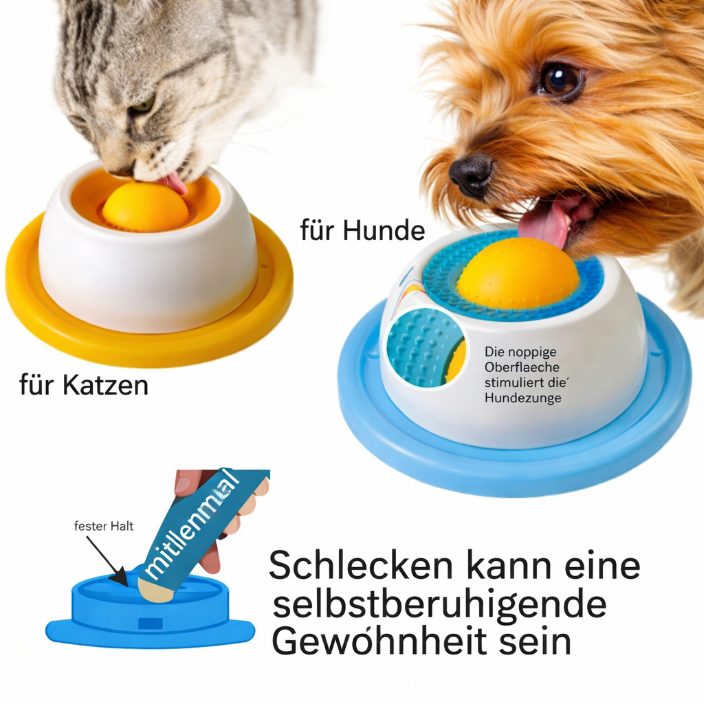 PetZen Schlecknapf™ - Beruhigende Fütterung für dein Haustier