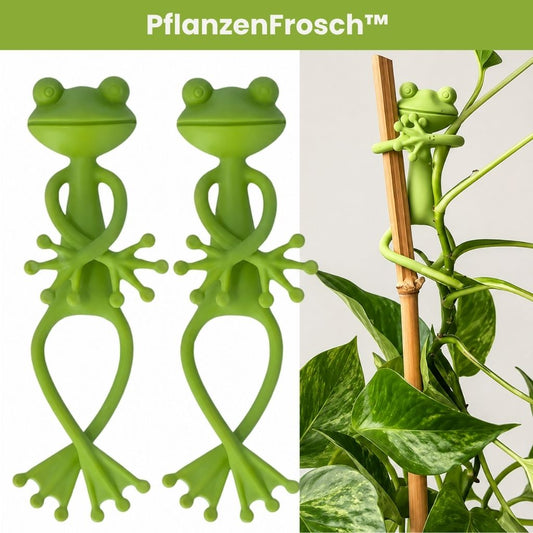 PflanzenFrosch™ – Der kleine Helfer für deine Pflanzen (2er-Set)