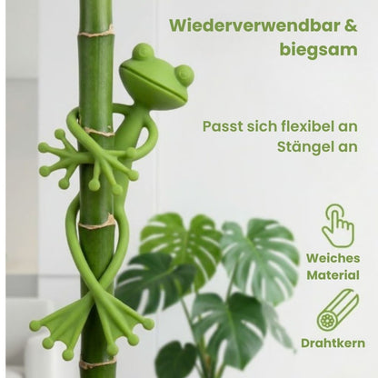 PflanzenFrosch™ – Der kleine Helfer für deine Pflanzen (2er-Set)