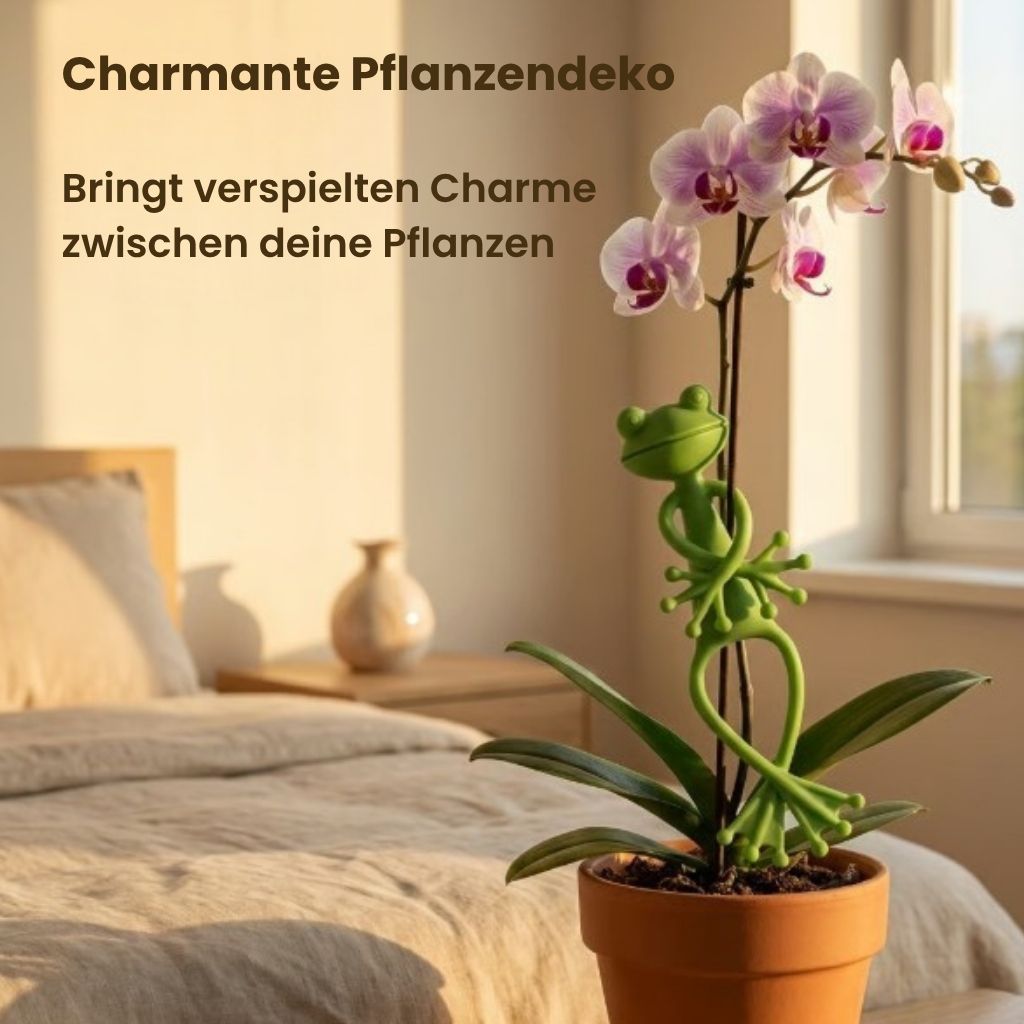 PflanzenFrosch™ – Der kleine Helfer für deine Pflanzen (2er-Set)