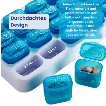 PillenPlan™ - Medikamente Monat für Monat sortiert