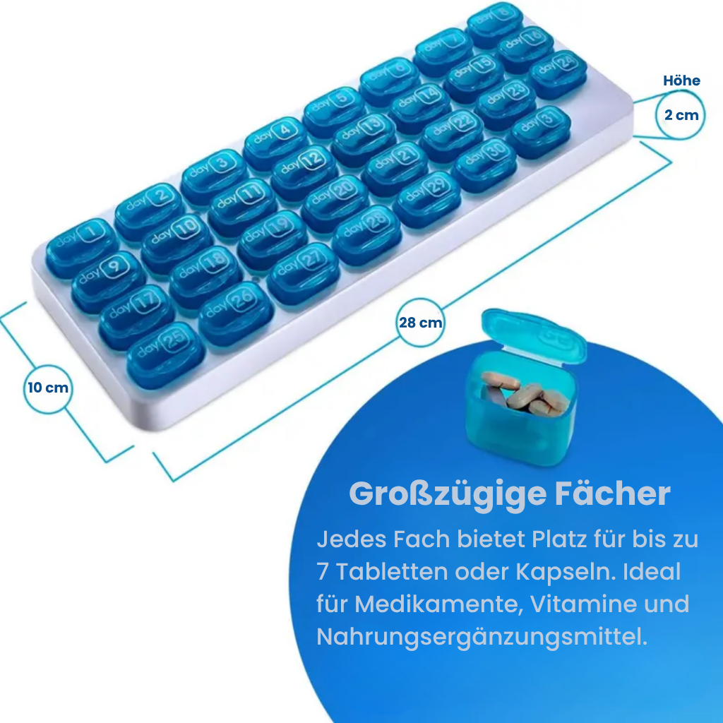 PillenPlan™ - Medikamente Monat für Monat sortiert