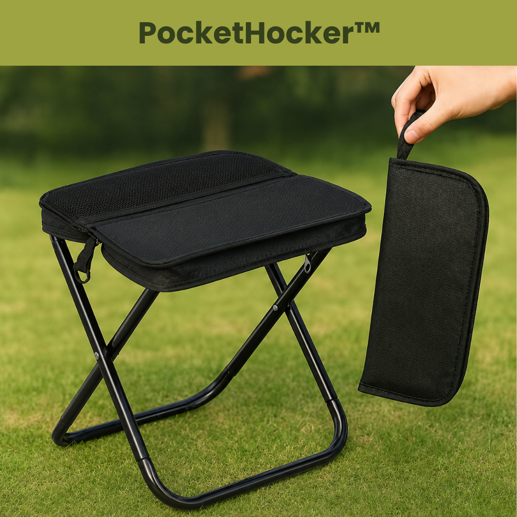 PocketHocker™ - Dein Sitzplatz für unterwegs