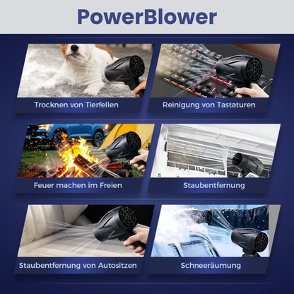 PowerBlower - Dein Akku Gebläse für jede Aufgabe