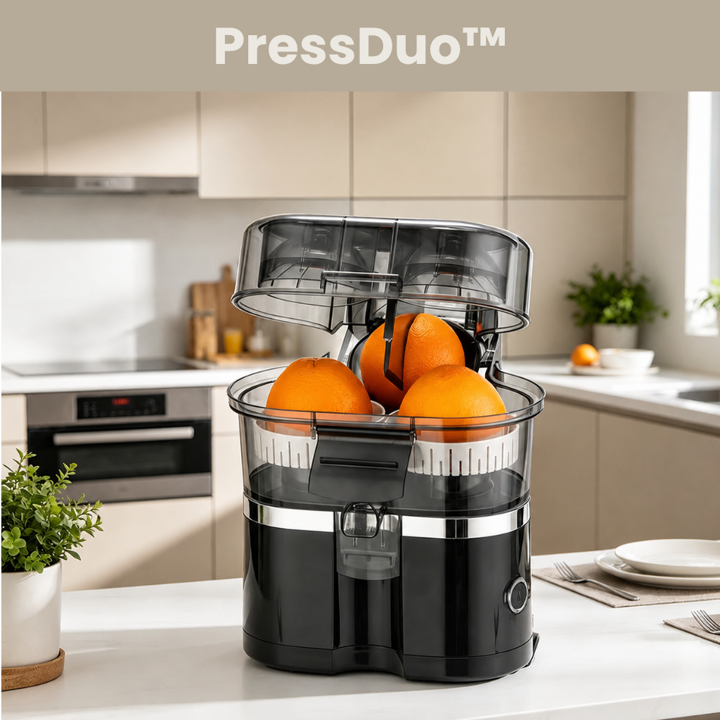 PressDuo™ - Mehr Saft in weniger Zeit