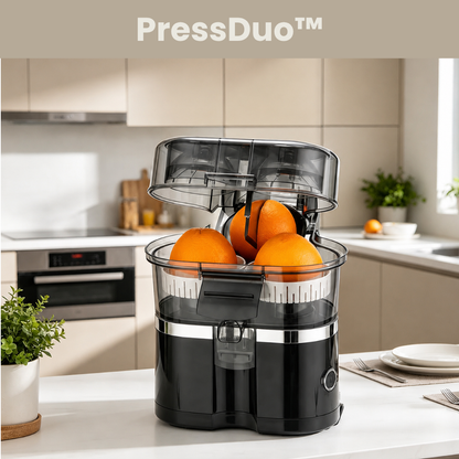 PressDuo™ - Mehr Saft in weniger Zeit