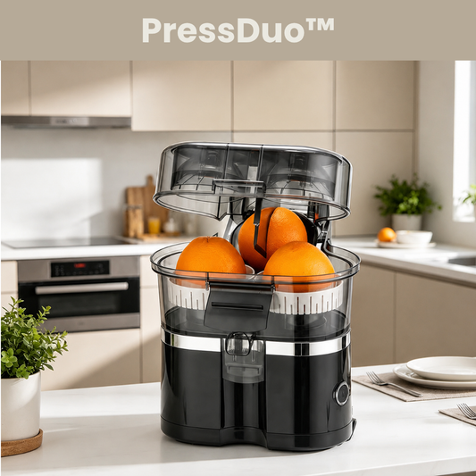 PressDuo™ - Mehr Saft in weniger Zeit