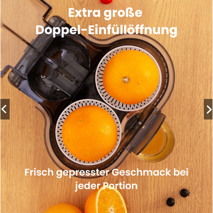 PressDuo™ - Mehr Saft in weniger Zeit