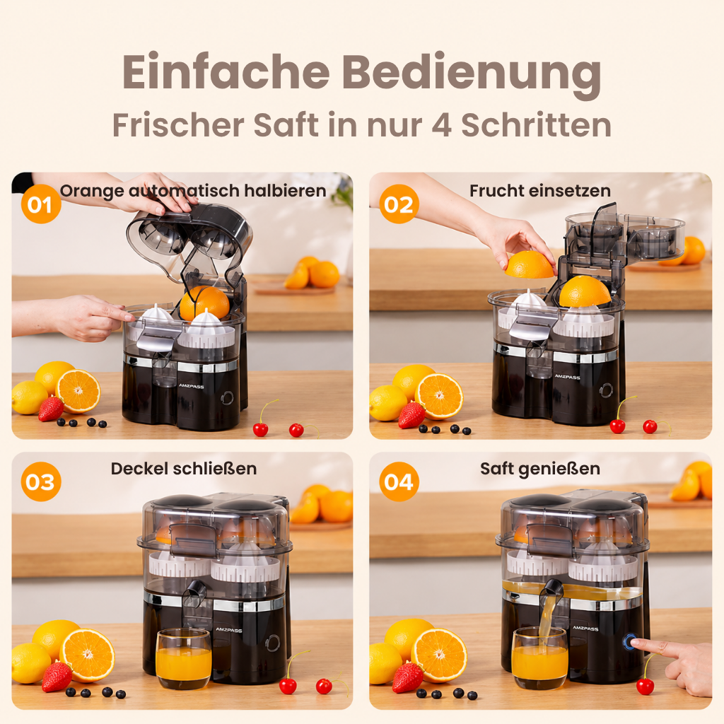 PressDuo™ - Mehr Saft in weniger Zeit