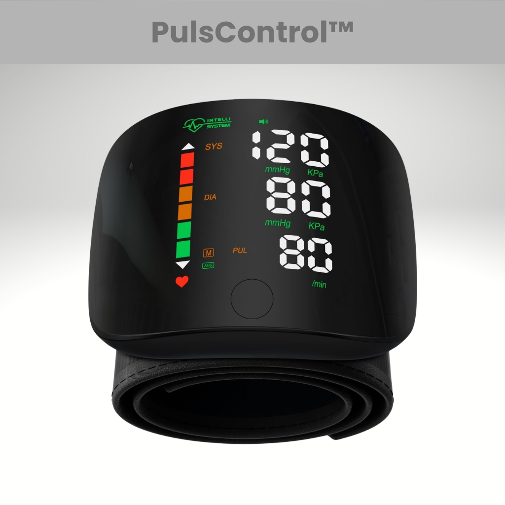 PulsControl™ - Dein Blutdruck. Jederzeit im Blick.
