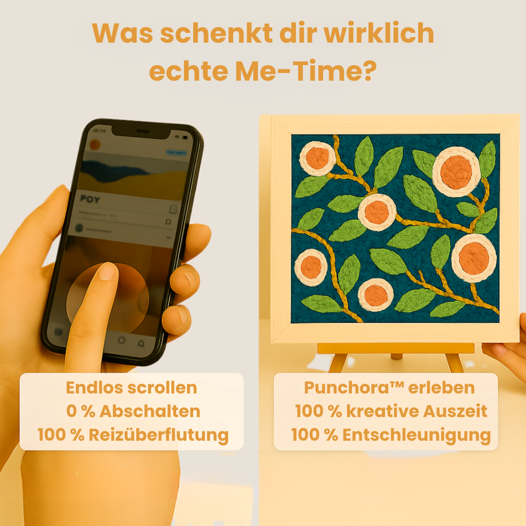 Punchora™ - Deine kreative Auszeit mit bleibendem Ergebnis