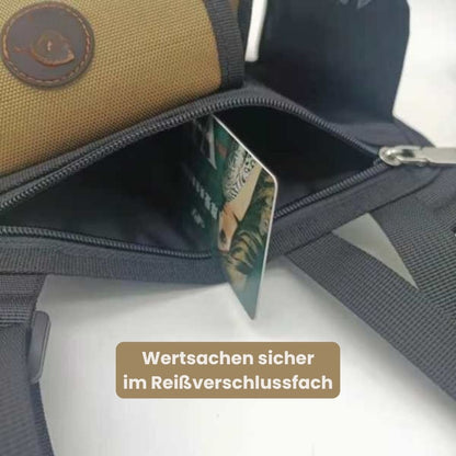 ReisePack™ - Deine Schultertasche für Flasche und alles Wichtige