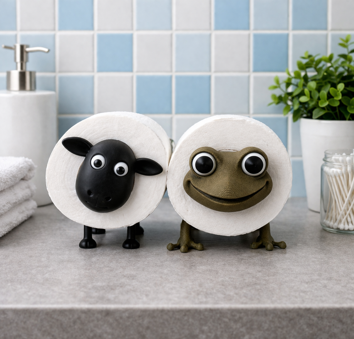 Rolli™ Familie - Ein tierischer Spaß fürs Badezimmer
