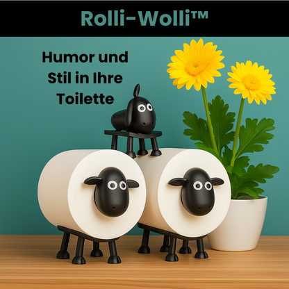 Rolli-Wolli™ - Dekorative Toilettenpapierhalter (Set aus 3)