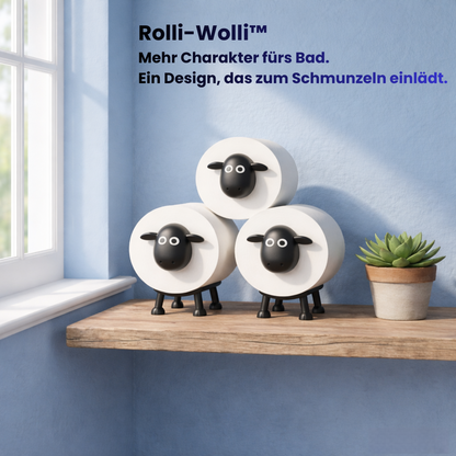 Rolli-Wolli™ - Dekorative Toilettenpapierhalter (Set aus 3)