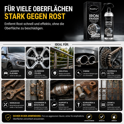 RostFix™ - Für Metall wie neu