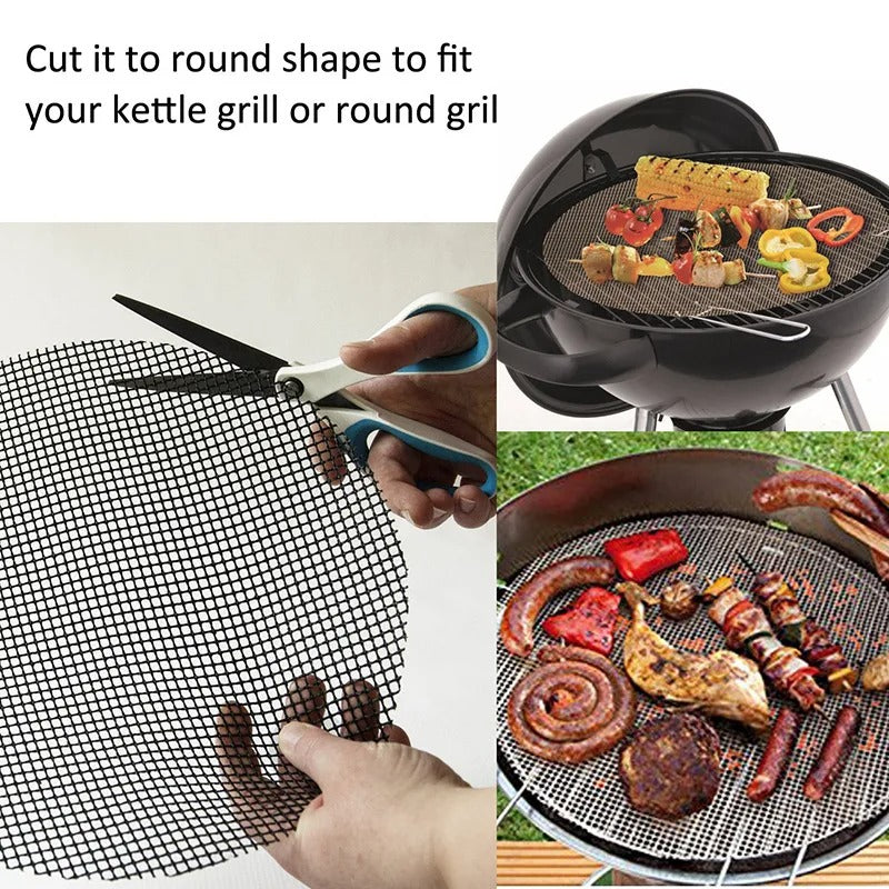 GrillMatte - Kein Kleben. Kein Chaos. (Set aus 3)