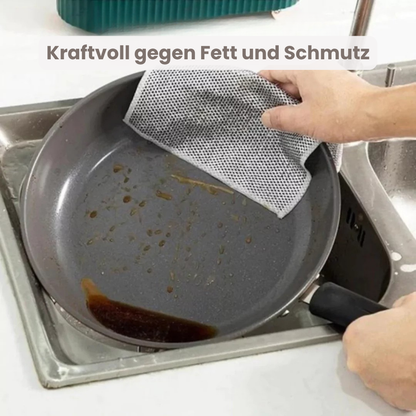 SauberMeister™ - Das kratzfreie Reinigungstuch für jeden Haushalt (Set aus 10)