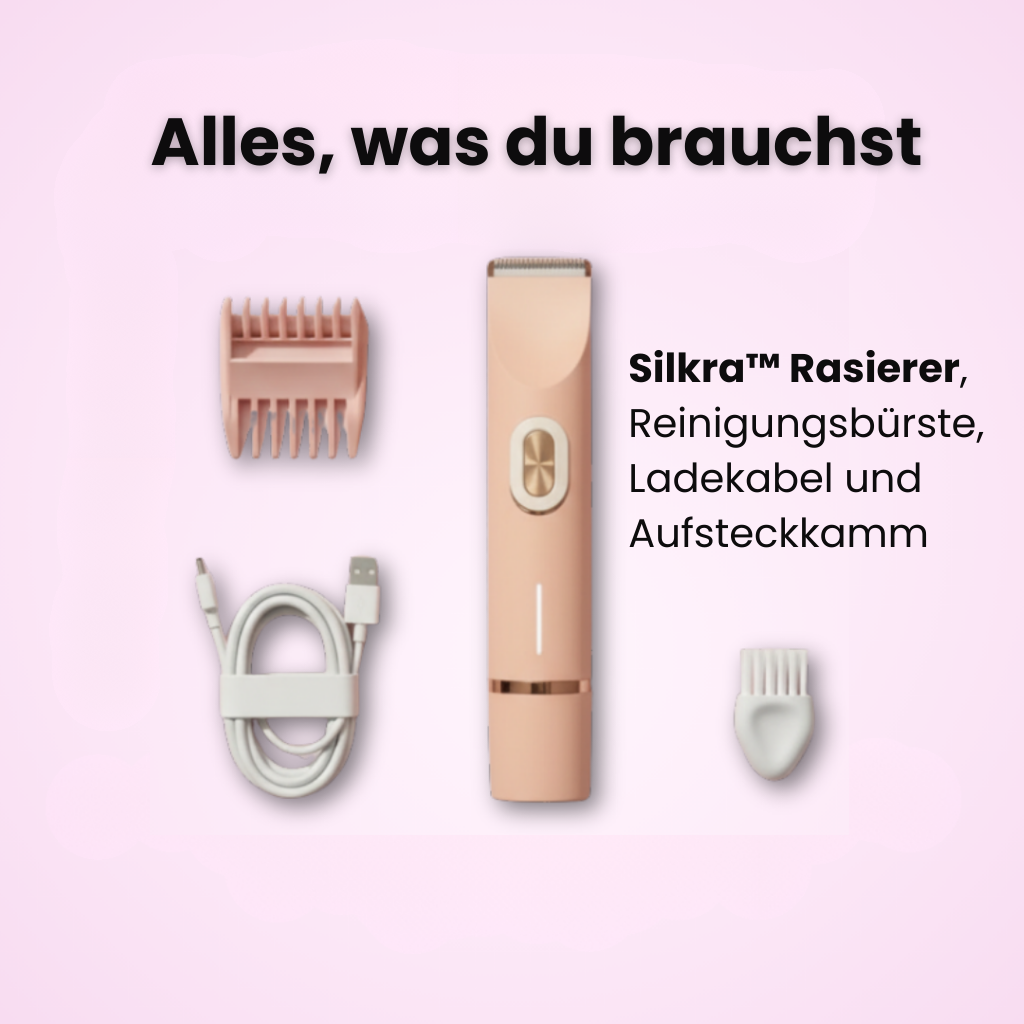 Silkra™ Rasierer - Spür den Unterschied