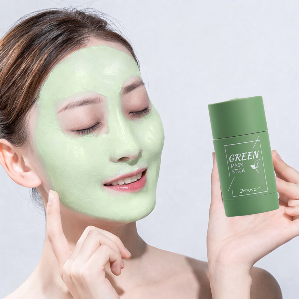 Skinova™ Grüntee-Maske - Klärende Pflege für ausgeglichenes Hautbild