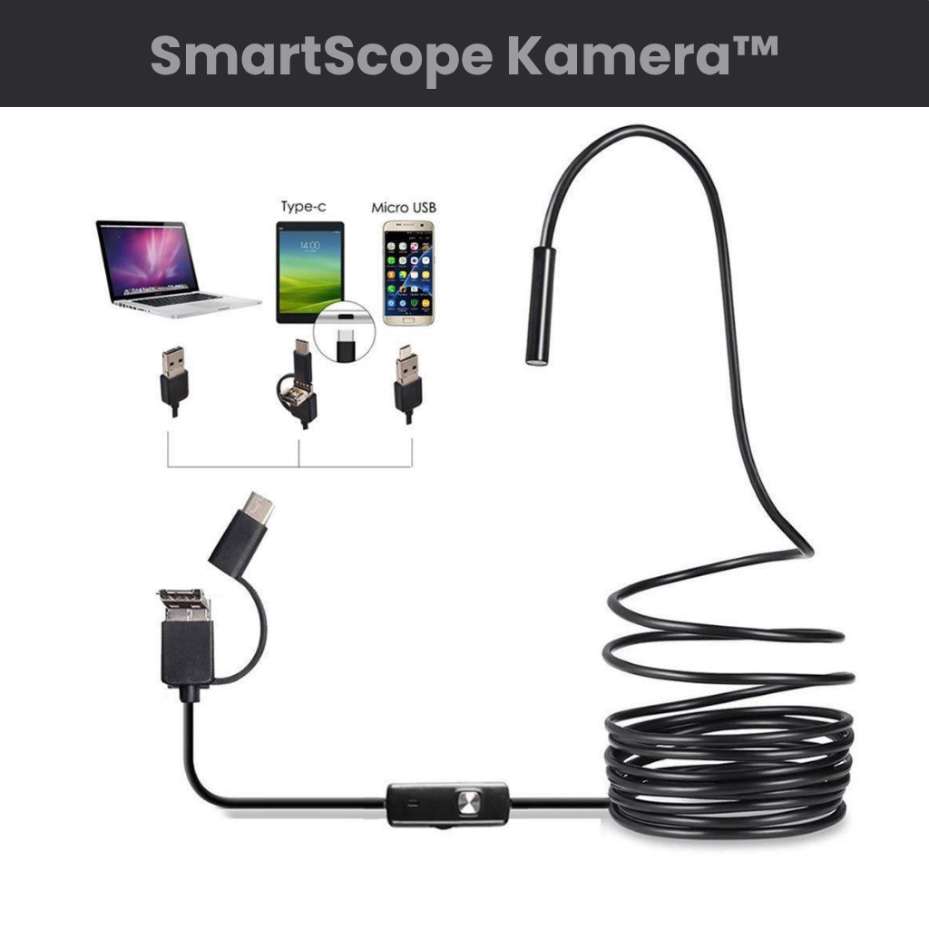 SmartScope Kamera™ - Klare Sicht auf engstem Raum