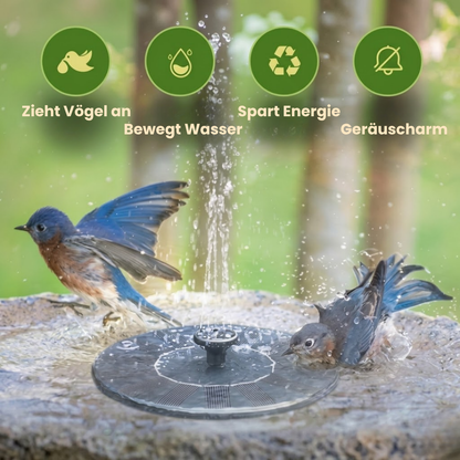 SolarFontäne™ – Verleiht deinem Garten ein lebendiges Wasserspiel