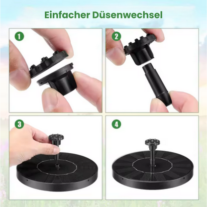 SolarFontäne™ – Verleiht deinem Garten ein lebendiges Wasserspiel