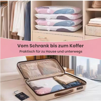 SpaceSparer™ - Der Vakuumbeutel, der Platz schafft