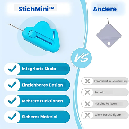 StichMini™ - Petit. Präzise. Praktisch.