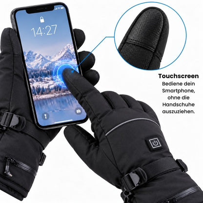 ThermoHand™ – Wärmend. Winddicht. Wiederaufladbar.