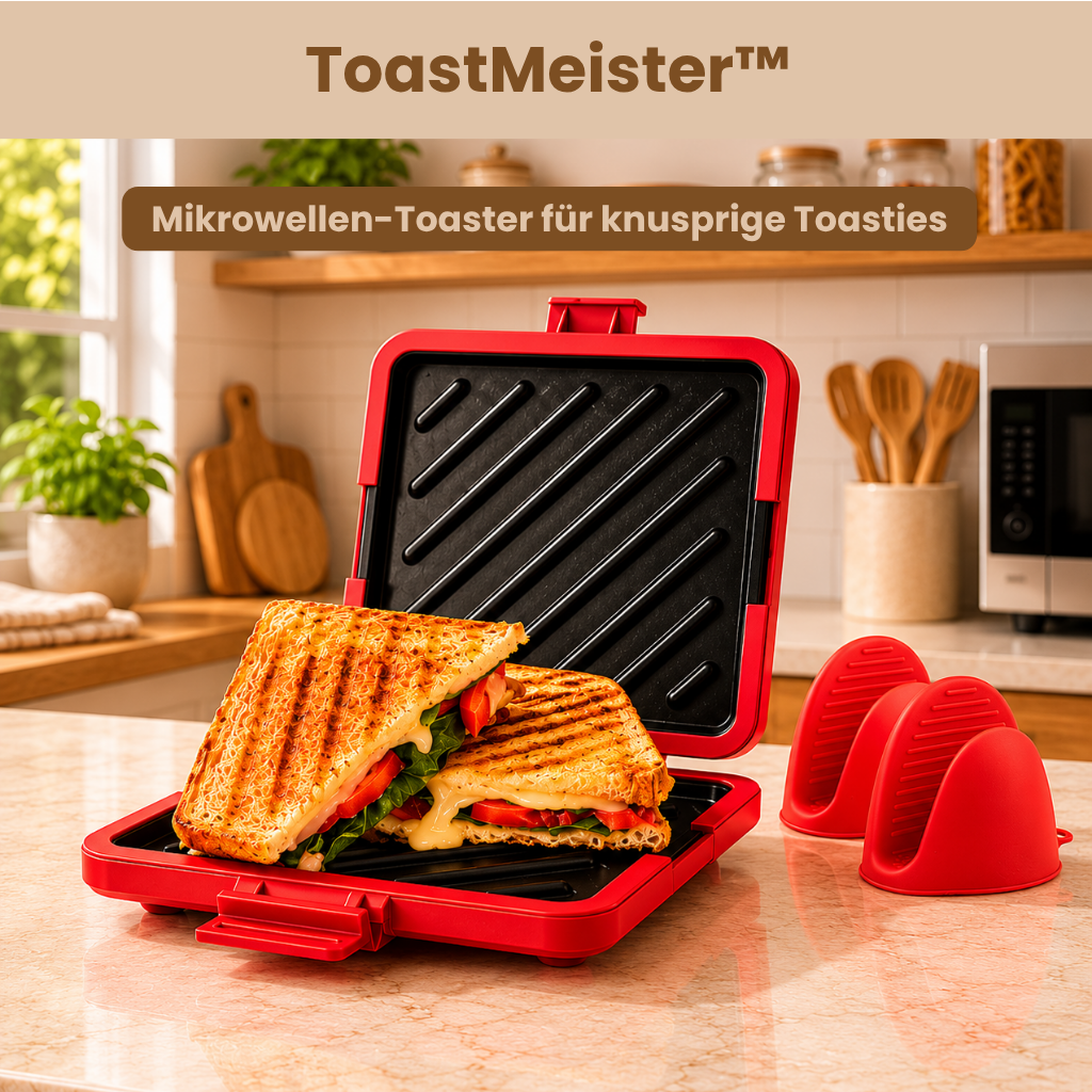 ToastMeister™ - Goldbraun. Schnell. Einfach.