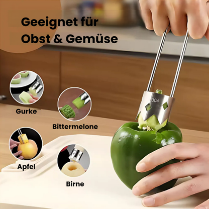 TurboEntkerner™ - Drehen. Drücken. Fertig.