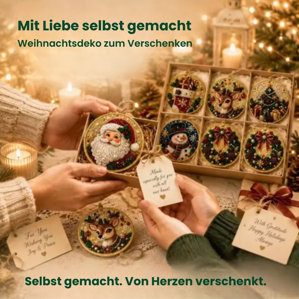 WeihPerlen™ – Von Perlen zu Weihnachtsschmuck (Set aus 24)