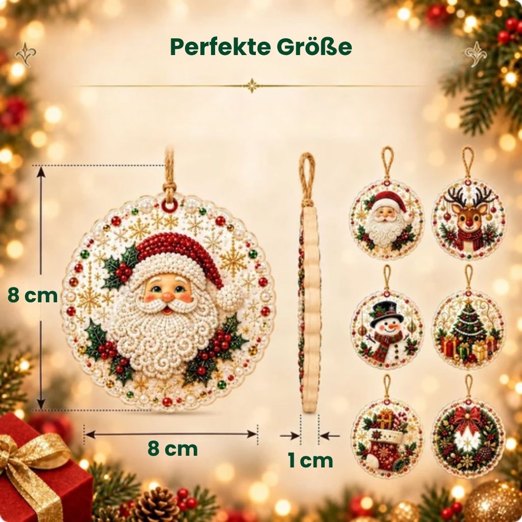 WeihPerlen™ – Von Perlen zu Weihnachtsschmuck (Set aus 24)