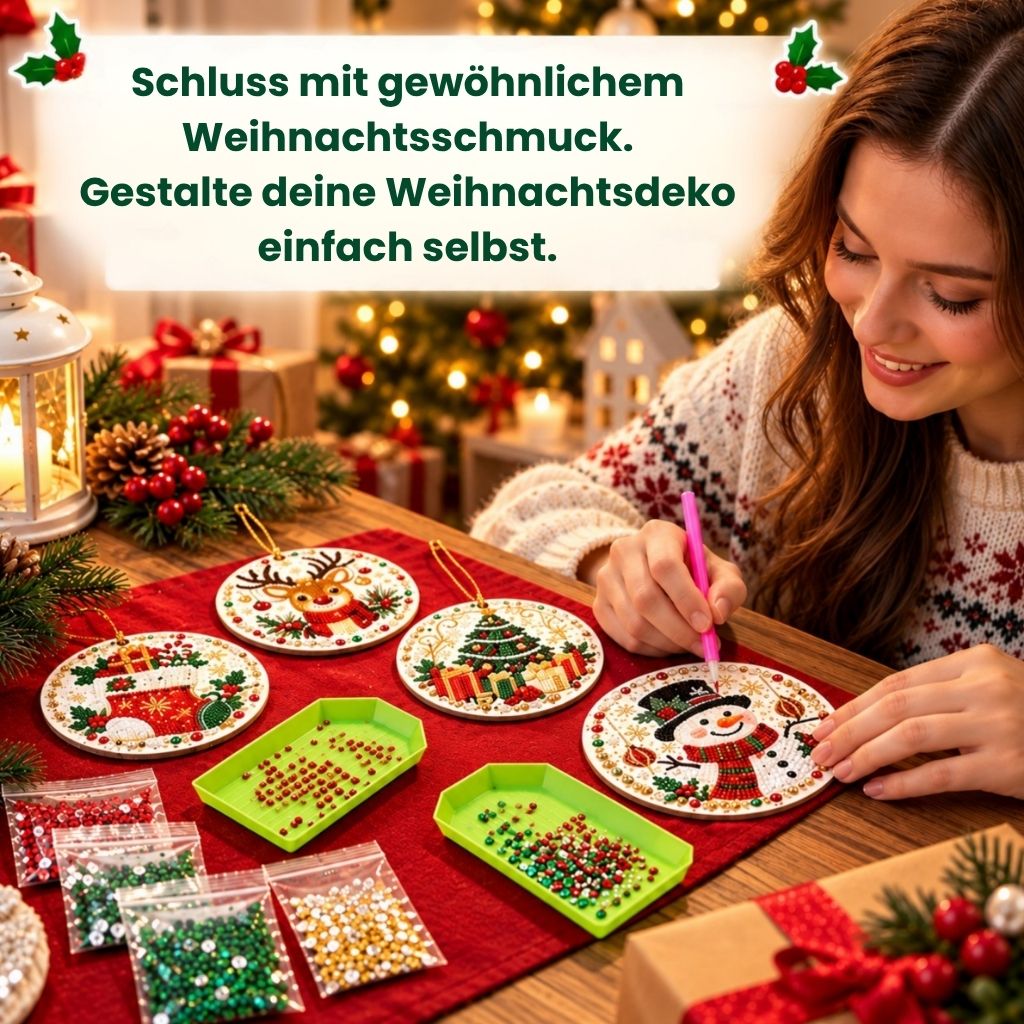 WeihPerlen™ – Von Perlen zu Weihnachtsschmuck (Set aus 24)