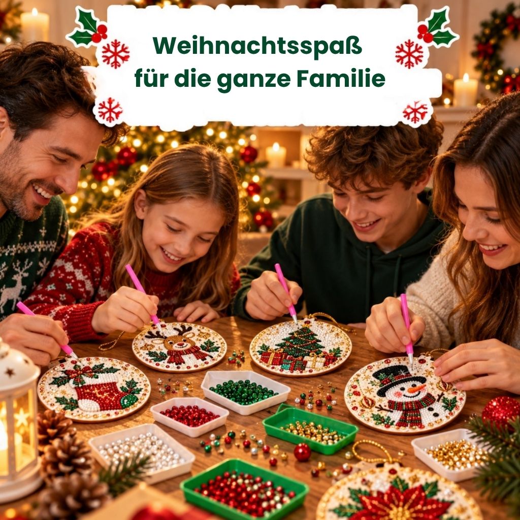 WeihPerlen™ – Von Perlen zu Weihnachtsschmuck (Set aus 24)